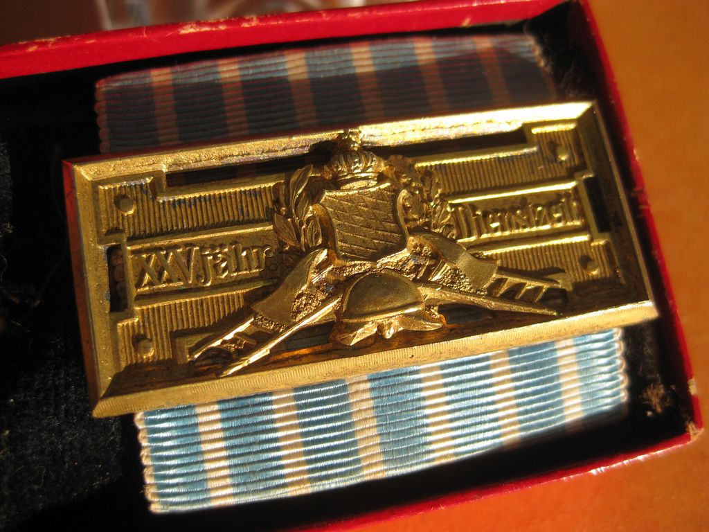Bayerischer Feuerwehrorden Erinnerungsabzeichen für XXV Dienstjahre Königreich Bayern bis 1918