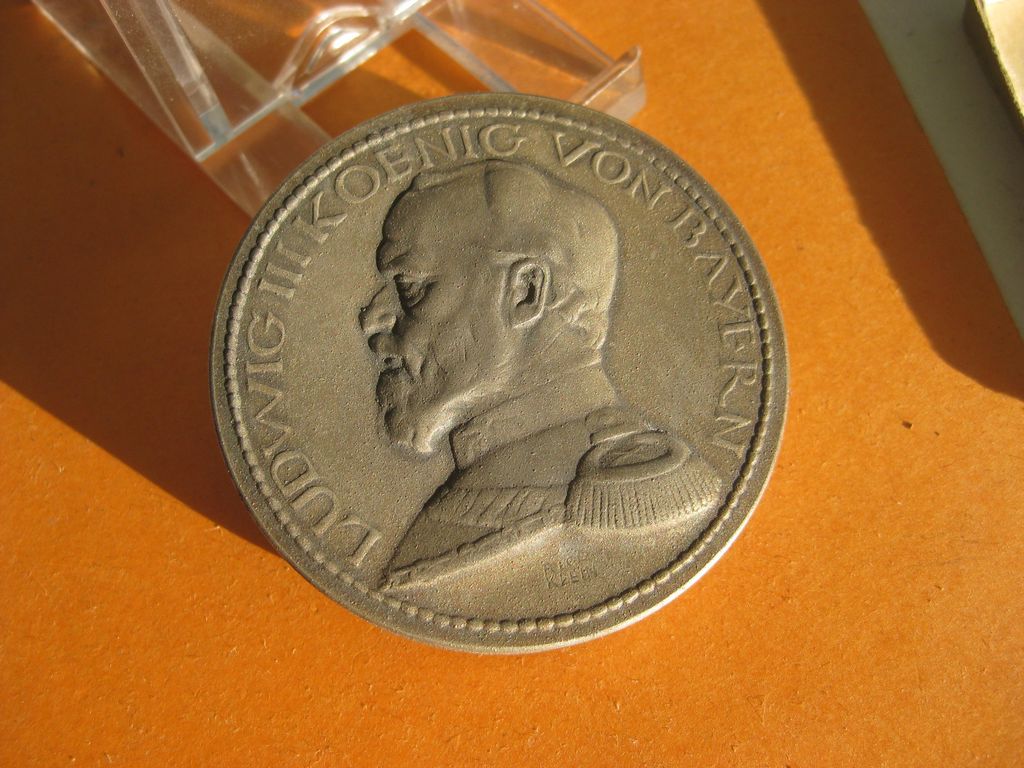 Medaille Bayernthaler 1914 / 1916Königreich Bayern im Etui / Schachtel