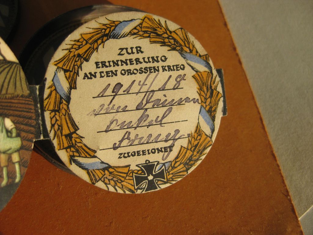 Medaille Bayernthaler 1914 / 1916Königreich Bayern im Etui / Schachtel