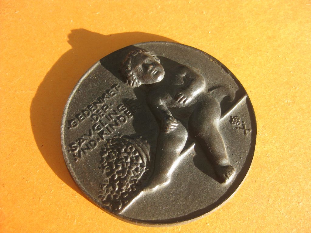 patriotische Medaille Preußen Abzeichen Volkswohlfahrt 1914/15 1.Weltkrieg Patriotika