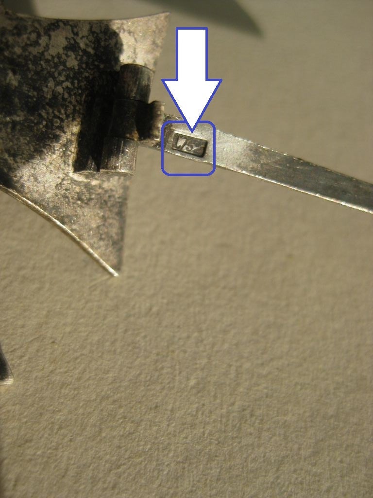Eisernes Kreuz 1.Klasse 1939 (EK1/39) Hersteller: "L/52 Orden Wehrmacht