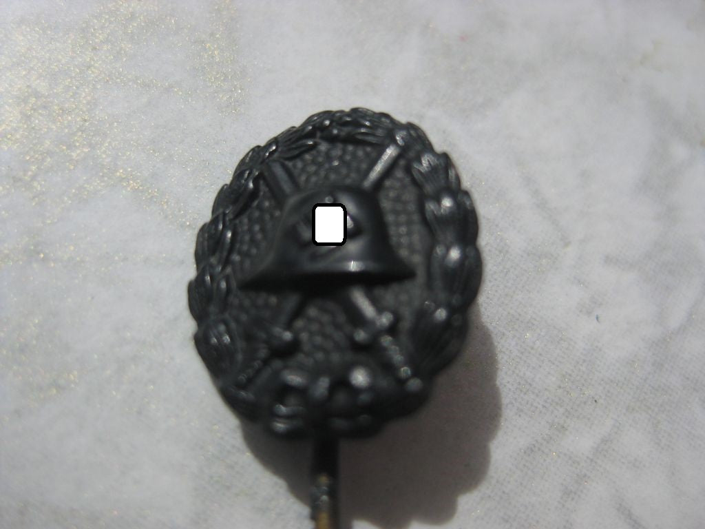 Verwundetenabzeichen in Schwarz 1939 1. Modell als Miniatur sog. Legion Condor Orden 3.Reich Wehrmacht