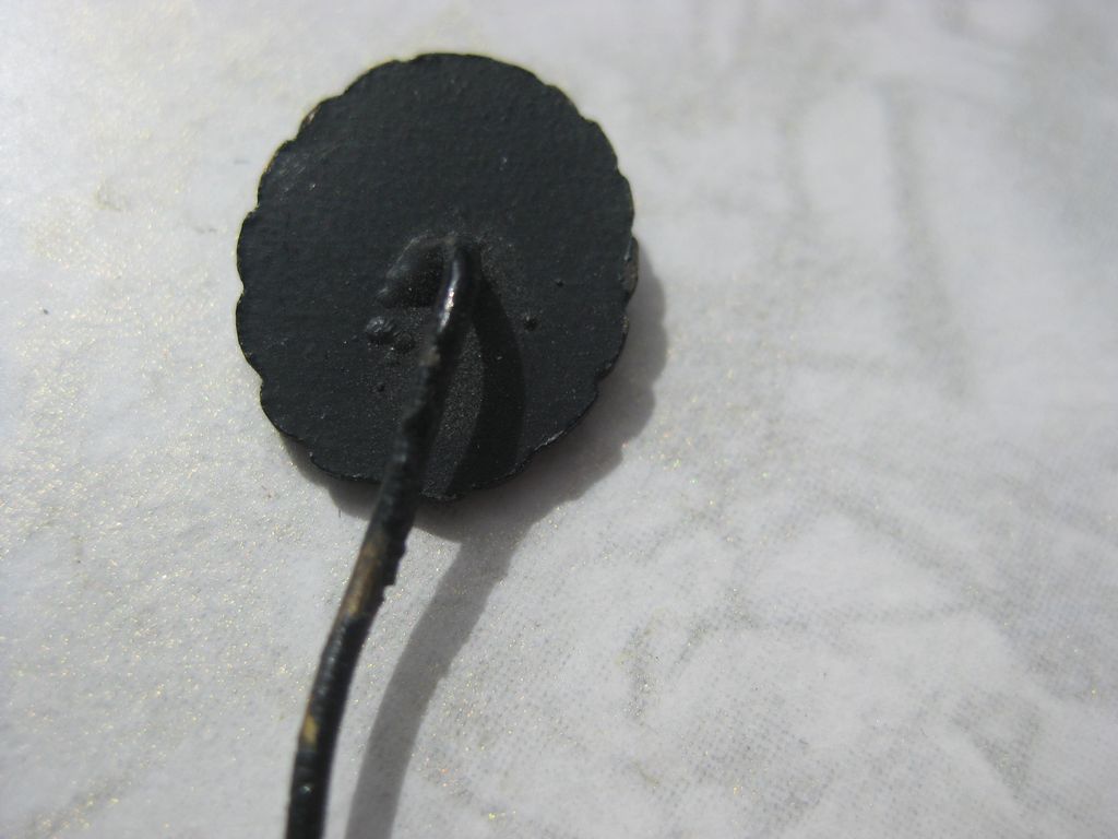 Verwundetenabzeichen in Schwarz 1939 1. Modell als Miniatur sog. Legion Condor Orden 3.Reich Wehrmacht