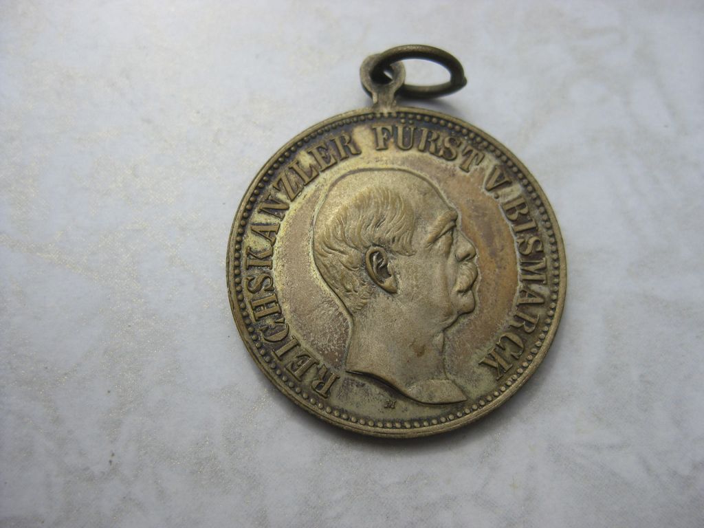 Medaille Preußen Kaiserreich Deutschland Fürst von Bismarck Eiserner Kanzler