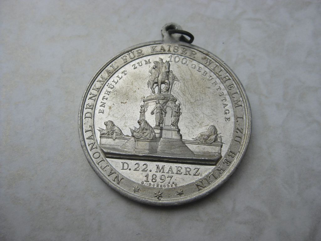 Medaille Preußen Kaiser Wilhelm I. 1897