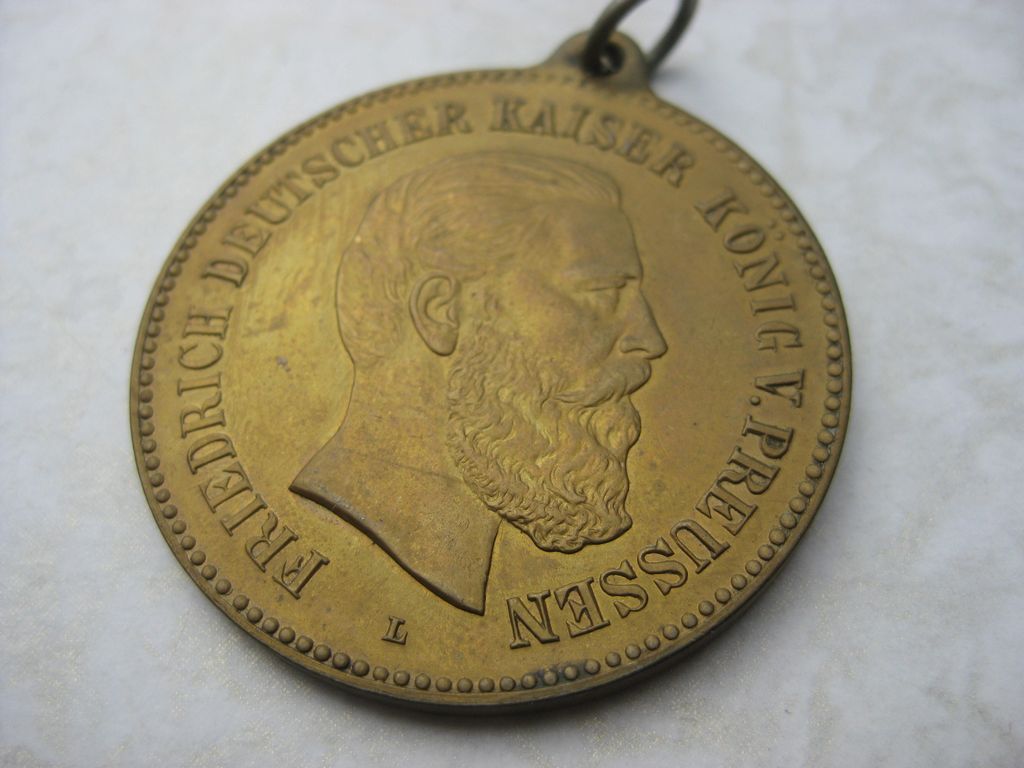 Medaille Preußen Kaiser Friedrich 1888 Dreikaiserjahr
