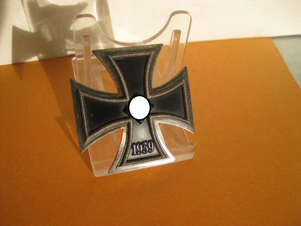 Eisernes Kreuz 1.Klasse 1939 (EK1/39) im Verleihungsetui MINT CONDITION Martin Harnack