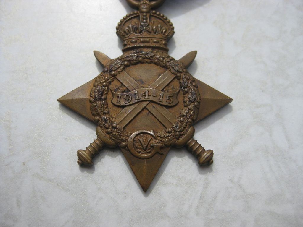 1.Weltkrieg Medaille englischer Orden England WW1 1914-15 Stern