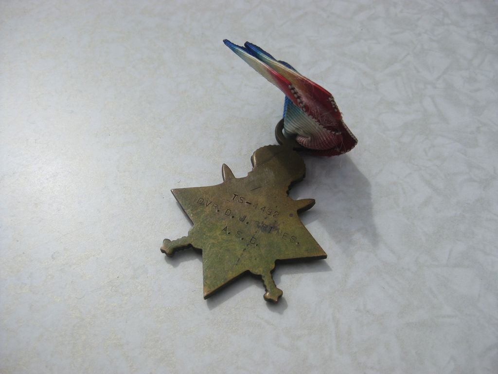 1.Weltkrieg Medaille englischer Orden England WW1 1914-15 Stern