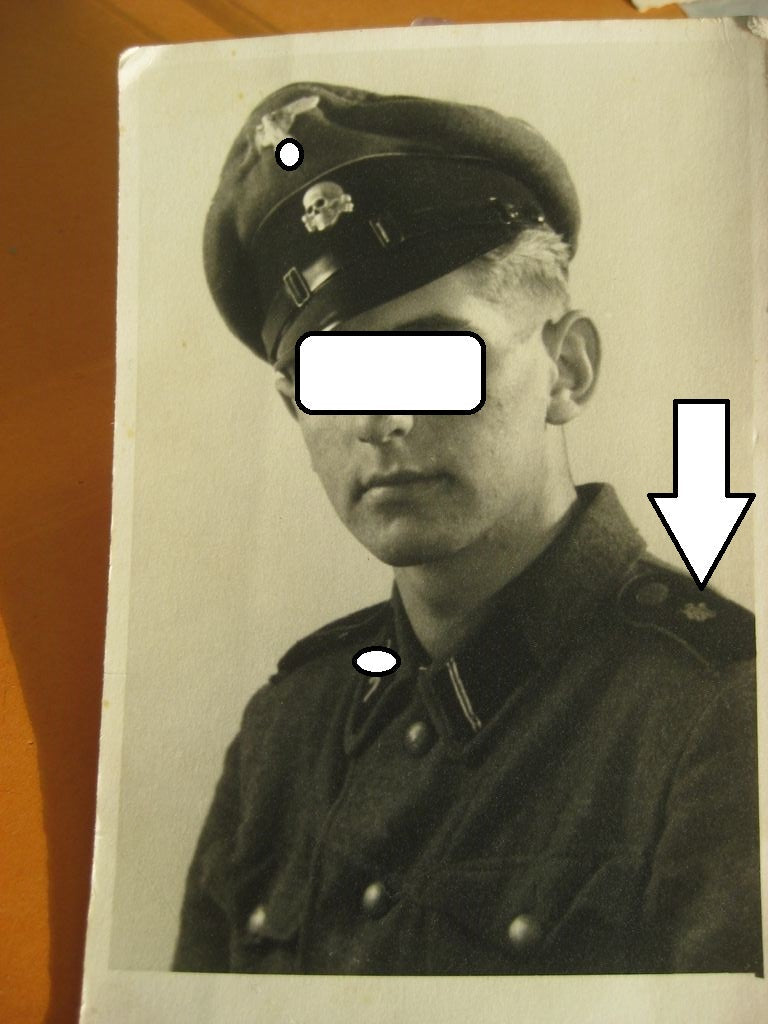 Foto Allgemeine-SS Waffen-SS Privatfoto / Uniformfoto Leibstandarte Adolf Hitler LSSAH