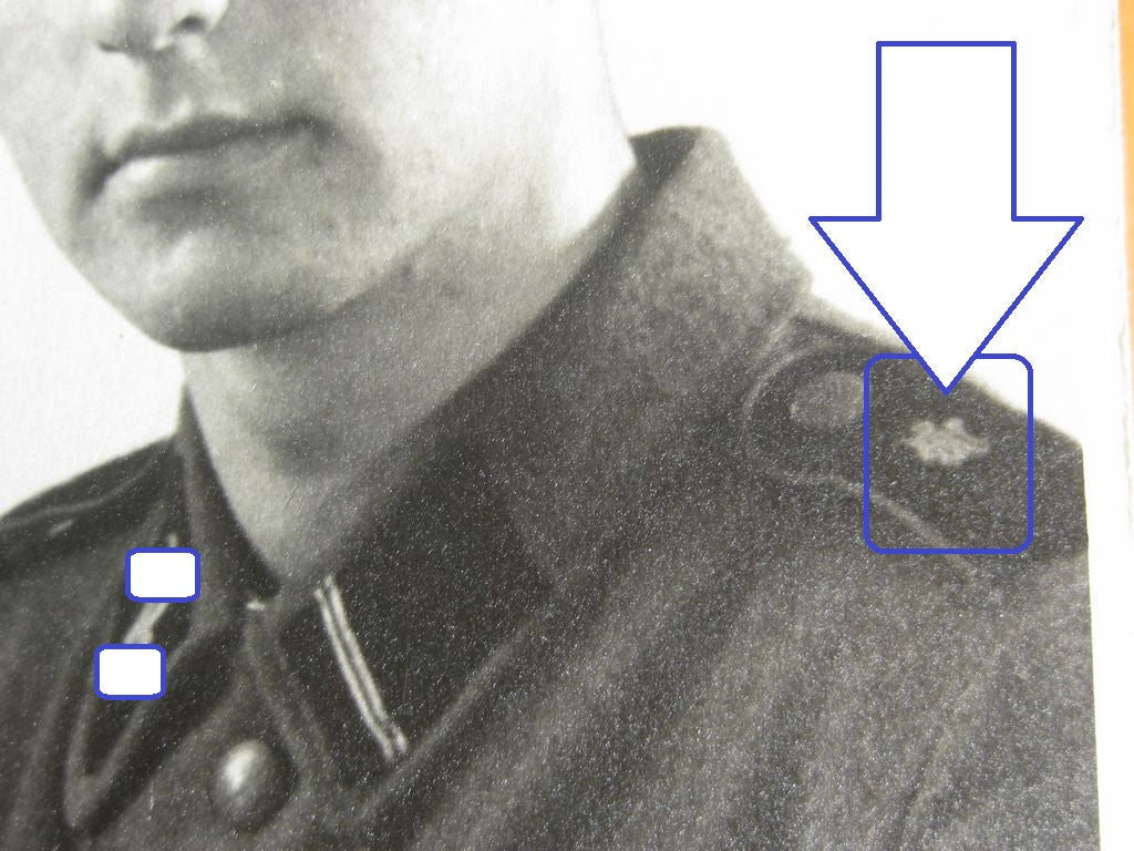 Foto Allgemeine-SS Waffen-SS Privatfoto / Uniformfoto Leibstandarte Adolf Hitler LSSAH