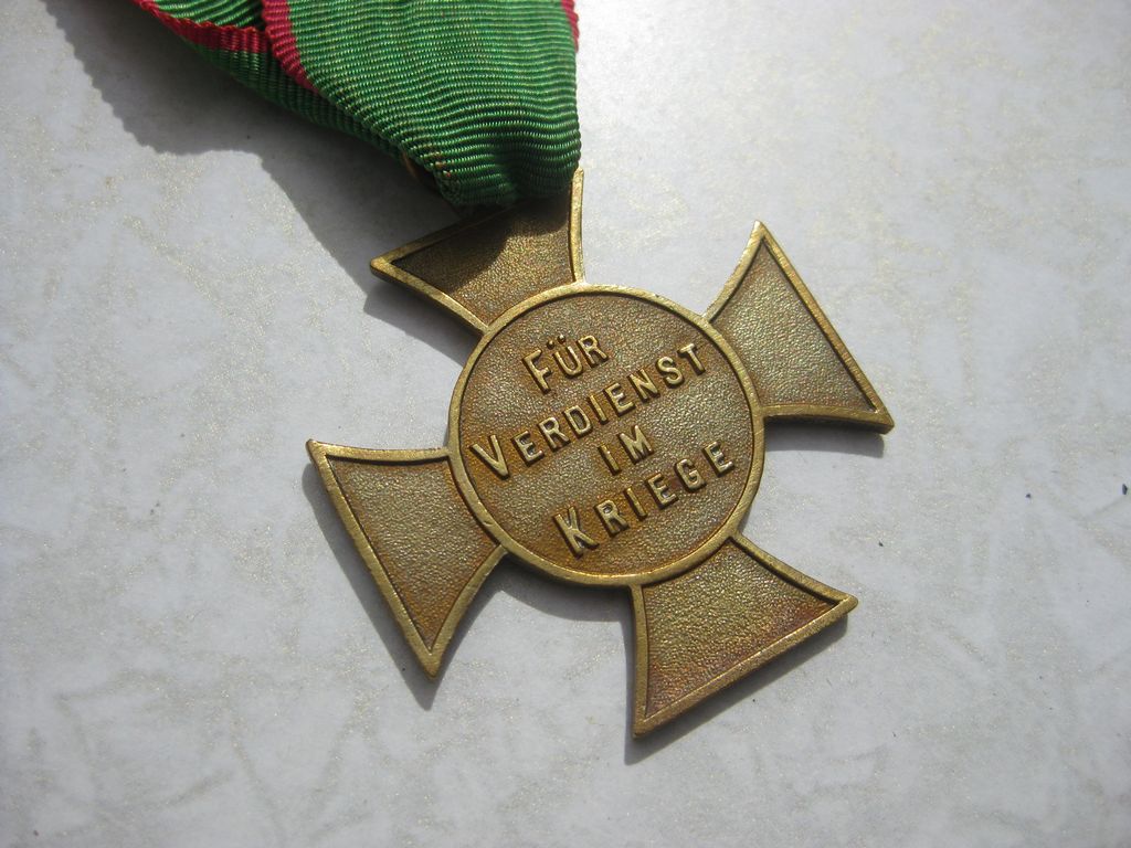 Orden Herzogtum Anhalt Friedrichs Kreuz Kriegsverdienstkreuz 2. Klasse 1914