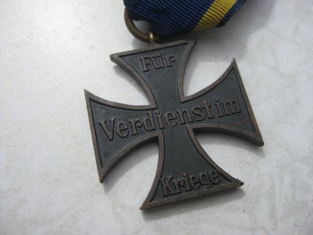 Orden Herzogtum Braunschweig Ernst August Kreuz Kriegsverdienstkreuz 2. Klasse
