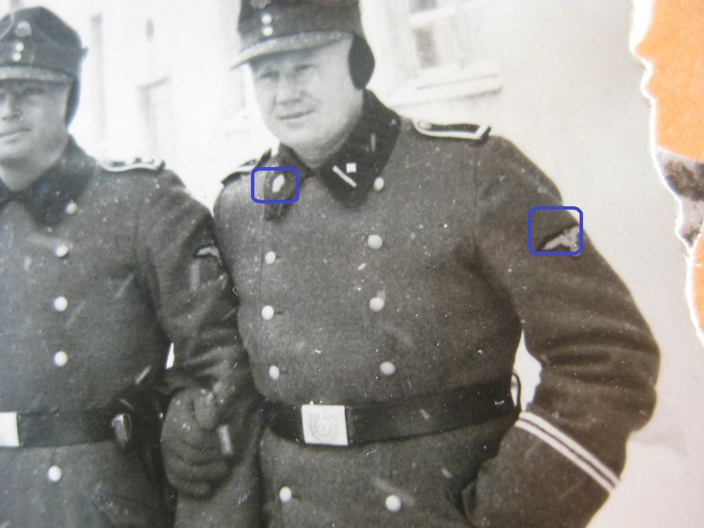 10 versch.  Allgemeine-SS Waffen-SS Privatfoto / Uniformfoto