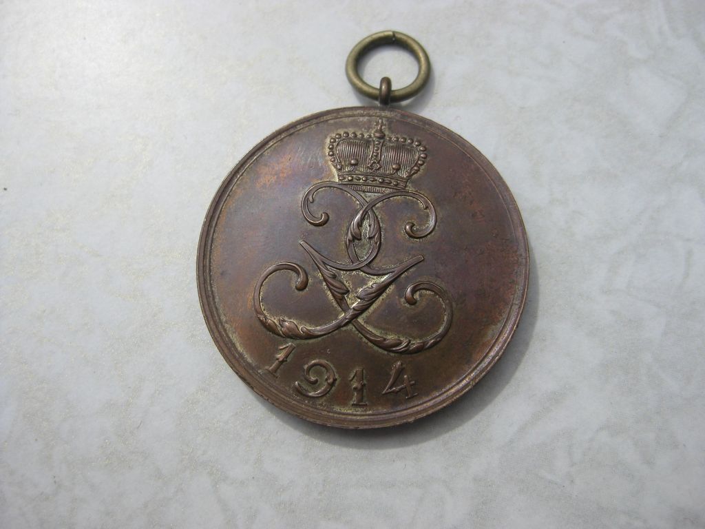 Tapferkeitsmedaille Fürstentum Schwarzburg Rudolfstadt 1914 Orden Ehrenzeichen