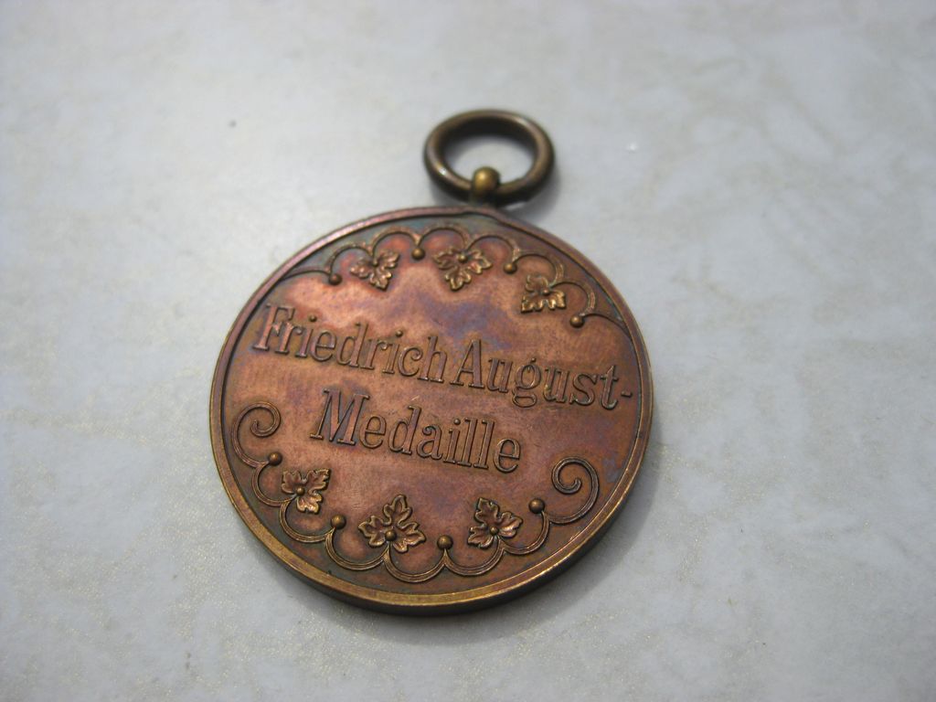 Friedrich August Medaille in Bronze Königreich SACHSEN