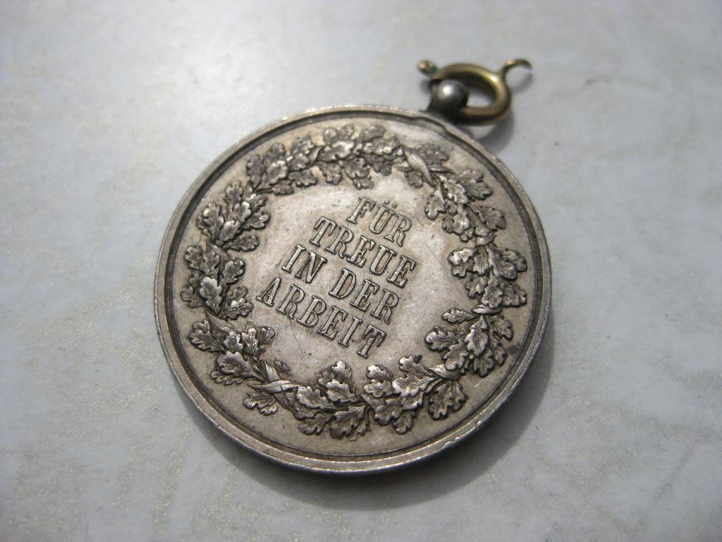Medaille Königreich Sachsen Für Treue in der Arbeit