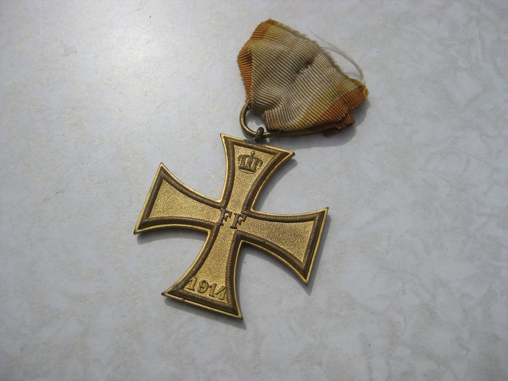 Orden Großherzogtum Mecklenburg-Schwerin Kriegsverdienstkreuz 2. Klasse 1914