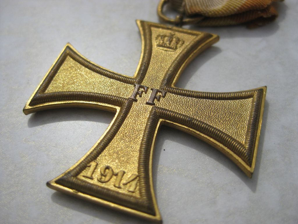 Orden Großherzogtum Mecklenburg-Schwerin Kriegsverdienstkreuz 2. Klasse 1914