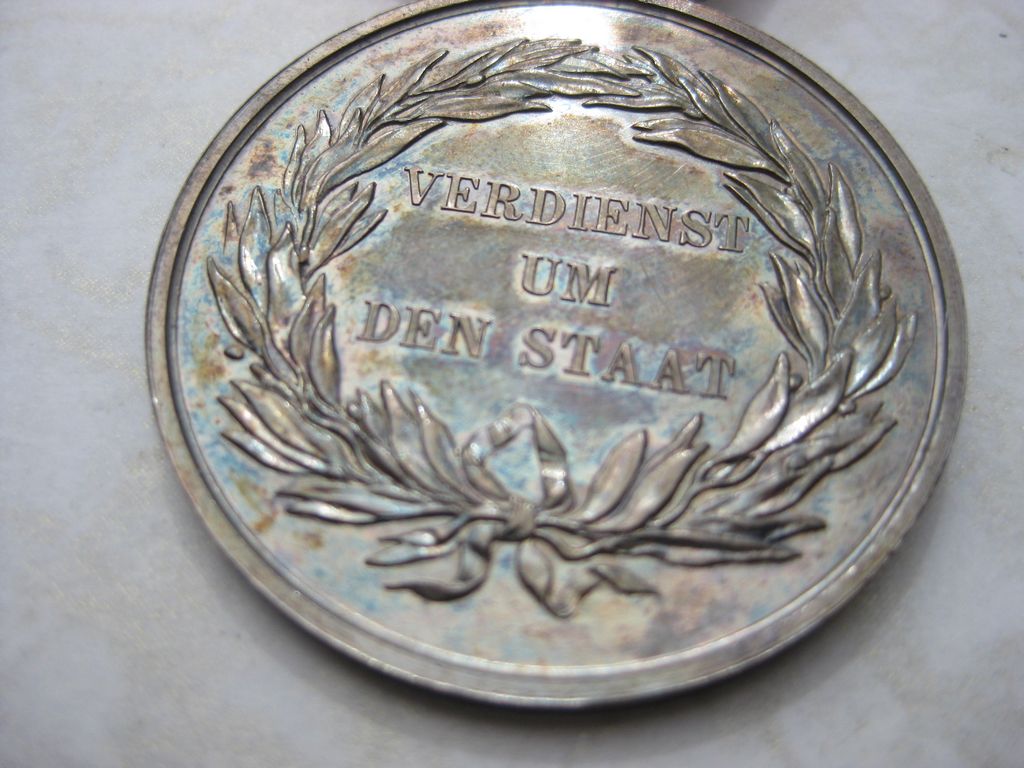 Medaille Preußen Verdienst um den Staat -SILBER-