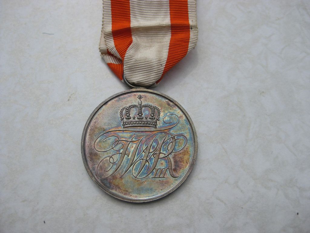 Medaille Preußen Verdienst um den Staat -SILBER-
