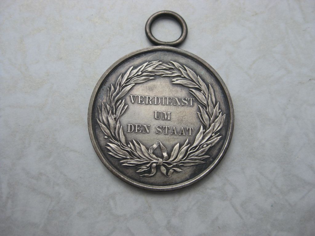 Medaille Preußen Verdienst um den Staat -SILBER- Eisenbahner