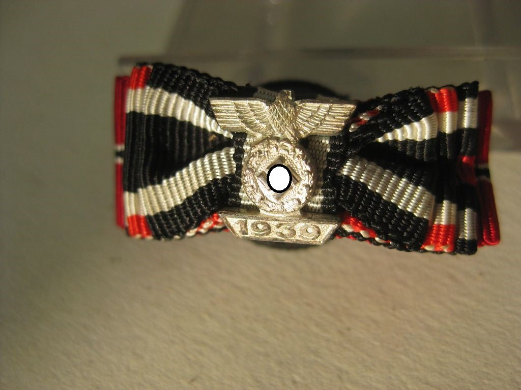 Miniatur Feldspange Eisernes Kreuz 2.Klasse Wiederholungsspange 1914 / 1939 (EK2) in MINT CONDITION
