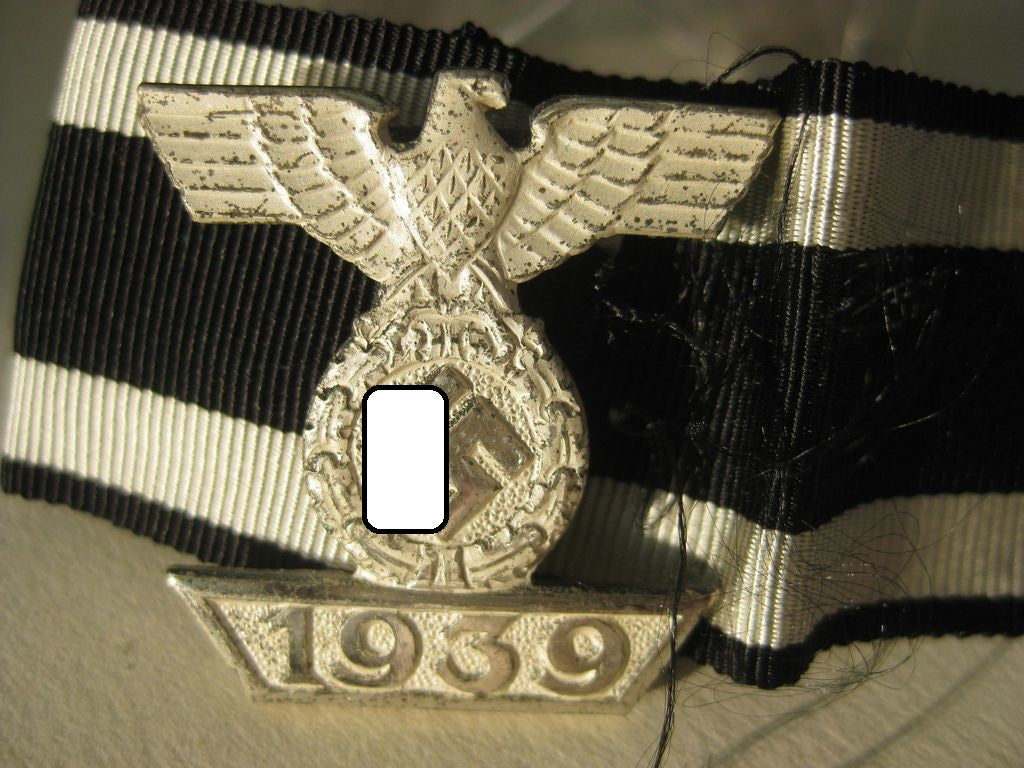 Eisernes Kreuz 2.Klasse Wiederholungsspange zum EK2 von 1914 aus 1939 (EK2) unbekannter Hersteller Mint Condition