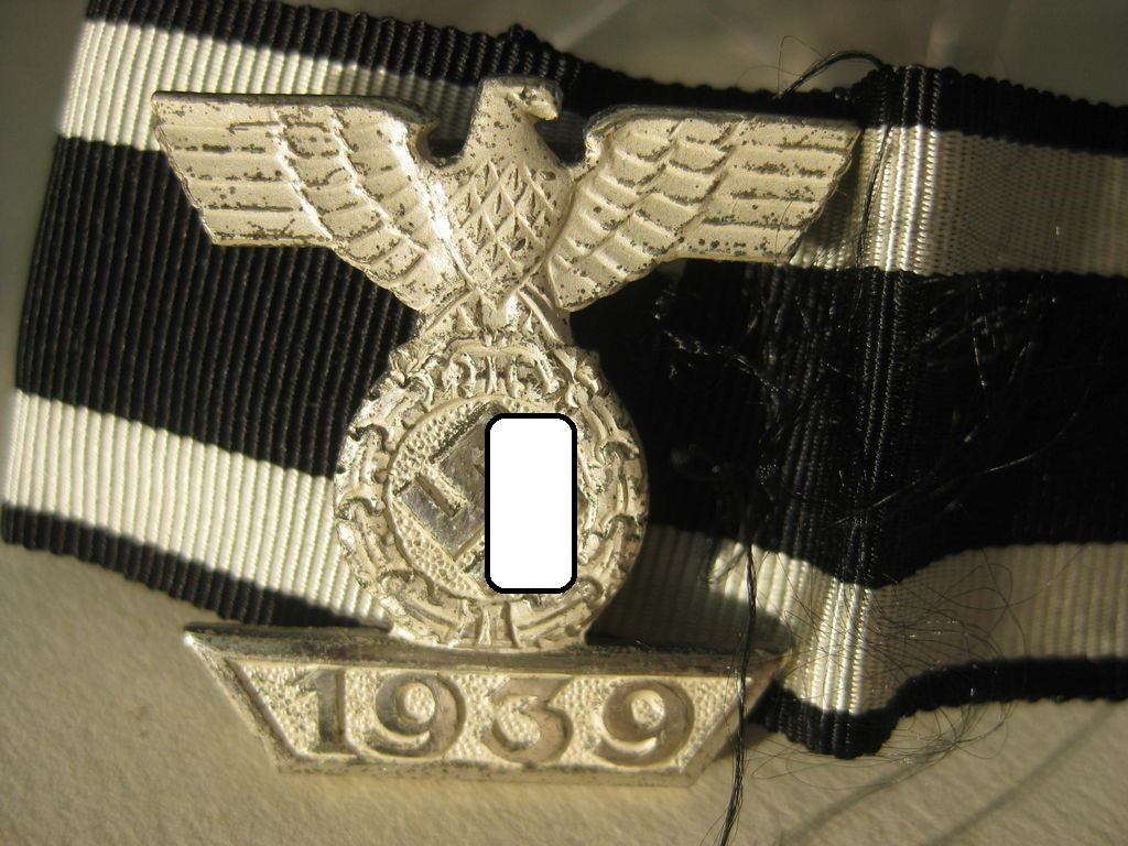 Eisernes Kreuz 2.Klasse Wiederholungsspange zum EK2 von 1914 aus 1939 (EK2) unbekannter Hersteller Mint Condition