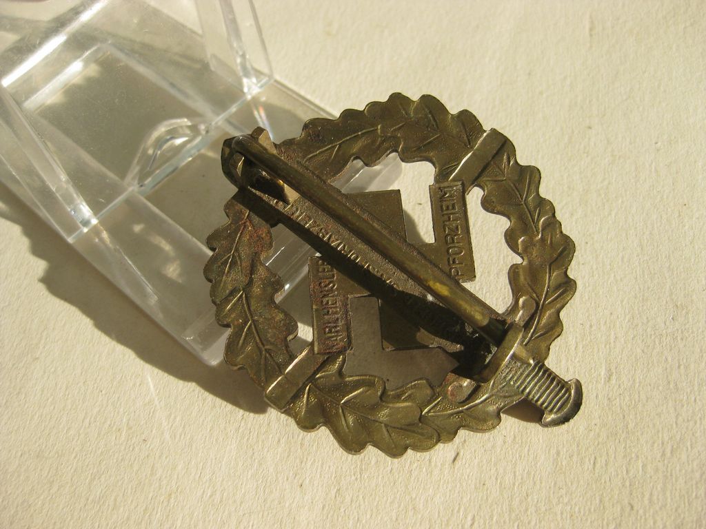 SA - Wehrsportabzeichen in Bronze Hensler