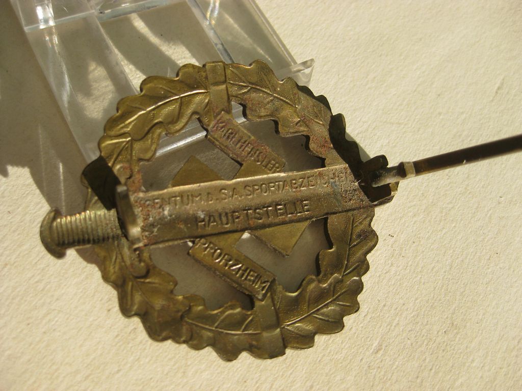 SA - Wehrsportabzeichen in Bronze Hensler