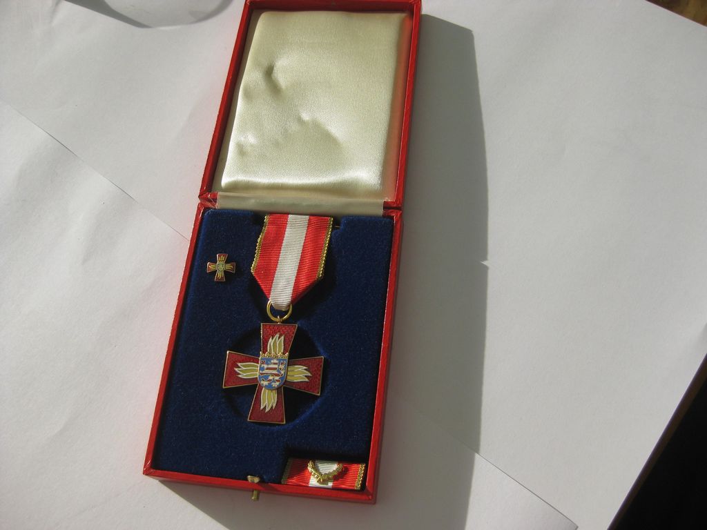 Orden Ehrenzeichen für Verdienste Feuerwehr HESSEN in Gold