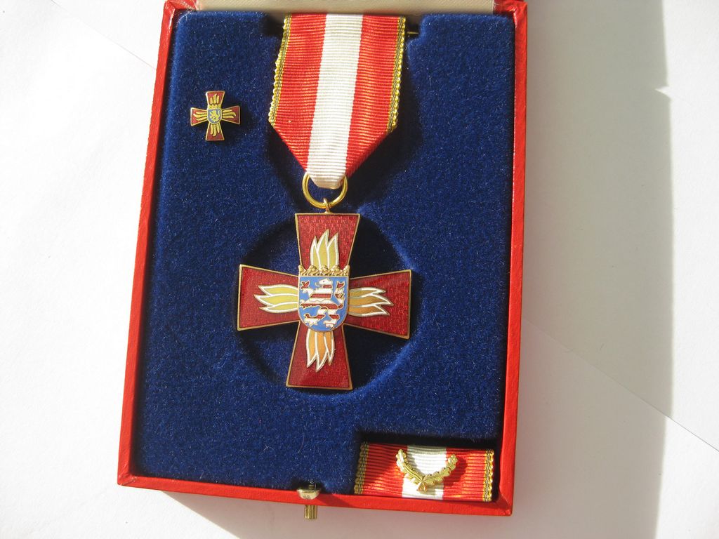 Orden Ehrenzeichen für Verdienste Feuerwehr HESSEN in Gold