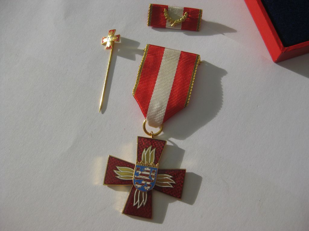 Orden Ehrenzeichen für Verdienste Feuerwehr HESSEN in Gold