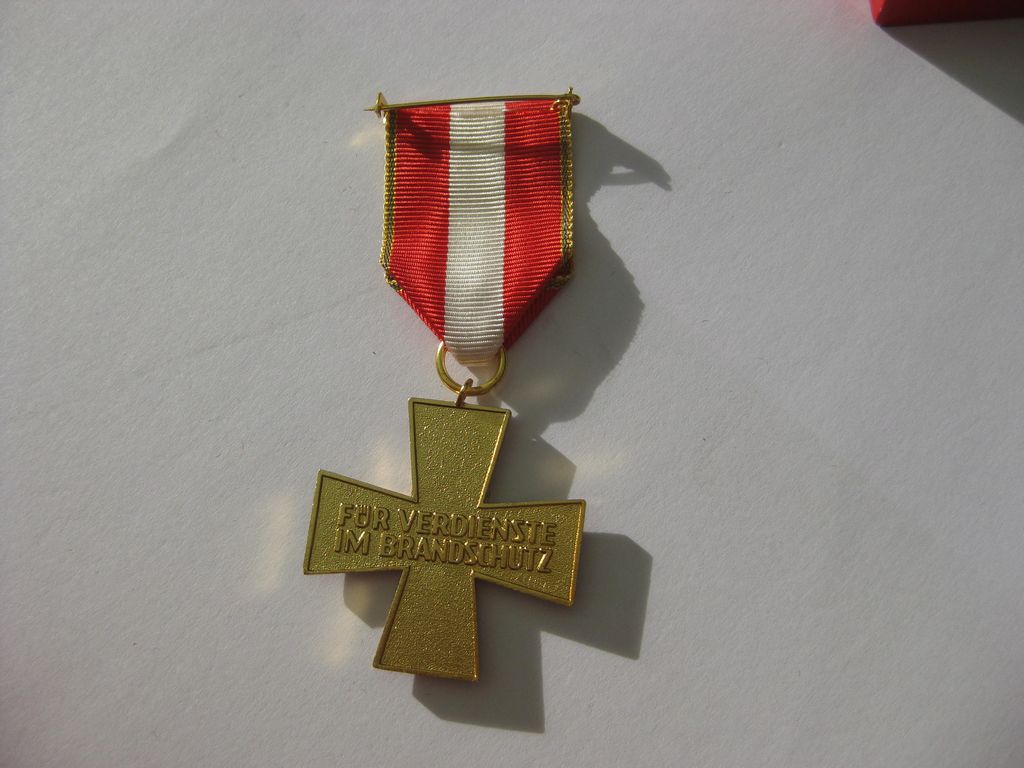 Orden Ehrenzeichen für Verdienste Feuerwehr HESSEN in Gold