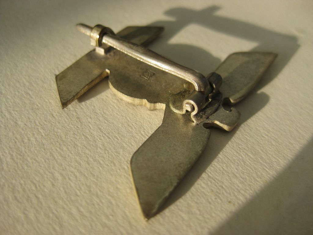 Eisernes Kreuz 1.Klasse Wiederholungsspange 1914 / 1939 (EK1) Hersteller: "21" Godet in Berlin