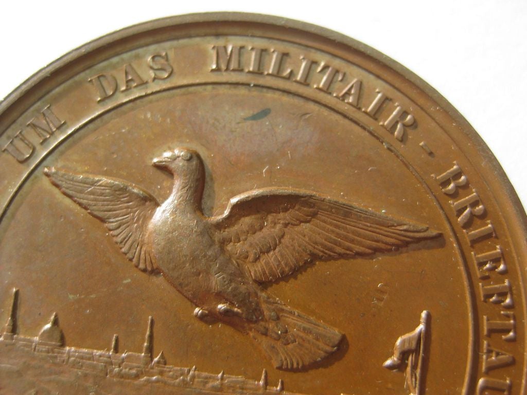 Medaille Militärbrieftaubenwesen -Preußen-