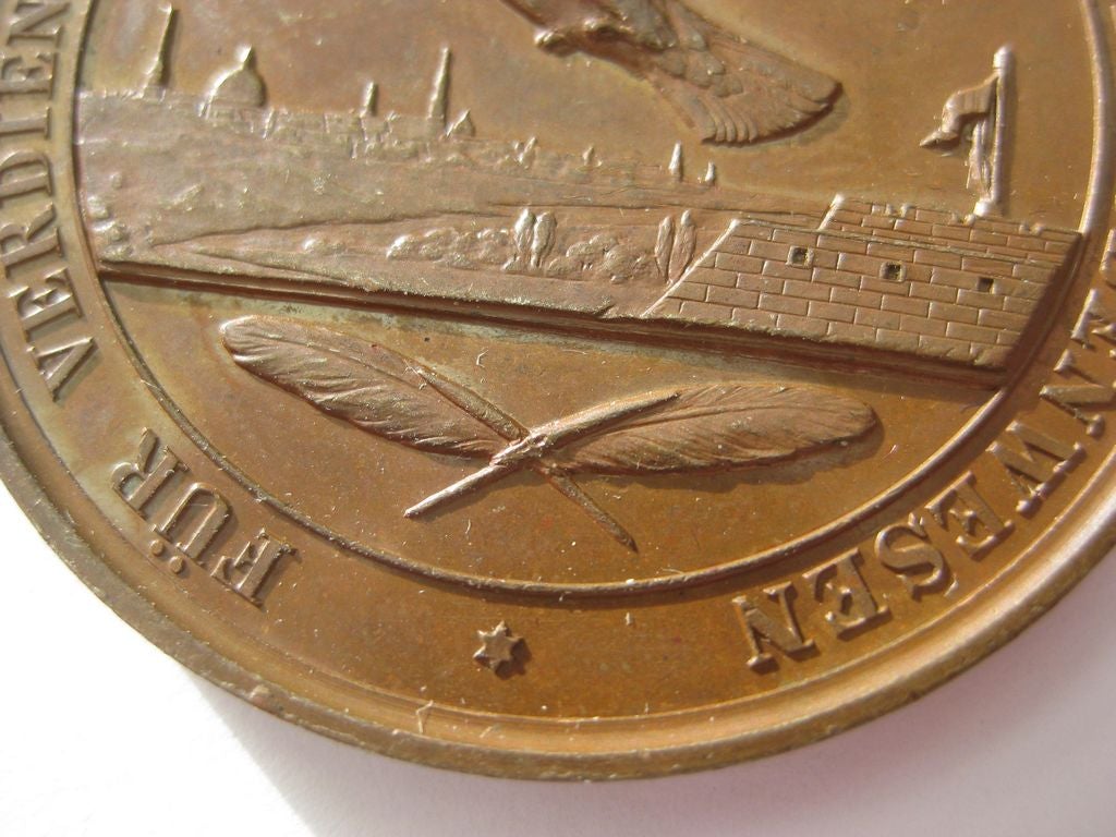 Medaille Militärbrieftaubenwesen -Preußen-