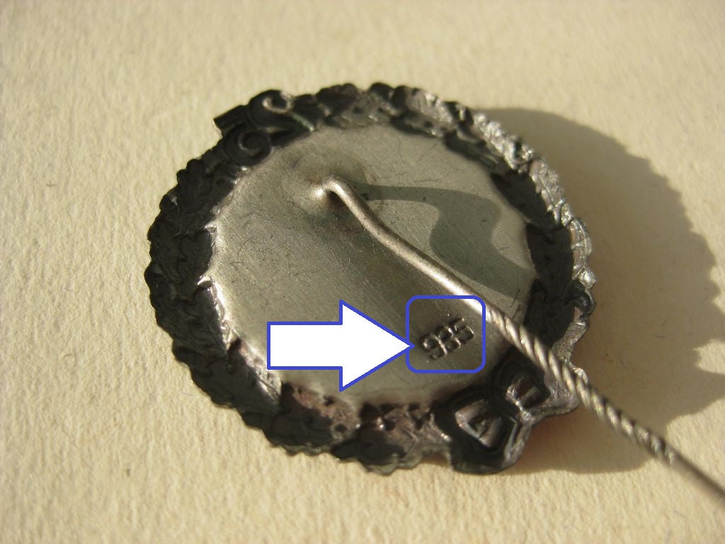 Abzeichen Mitgliedsabzeichen Deutscher Schützenbund (DSB) 25 Jahre Mitgliedschaft Mint Condition echt SILBER