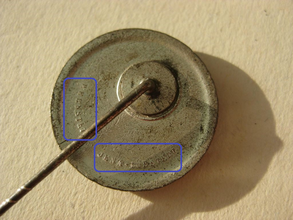 Abzeichen Mitgliedsabzeichen Meisterschaftsabzeichen Deutscher Schützenbund (DSB) Kreismeister ca:1936