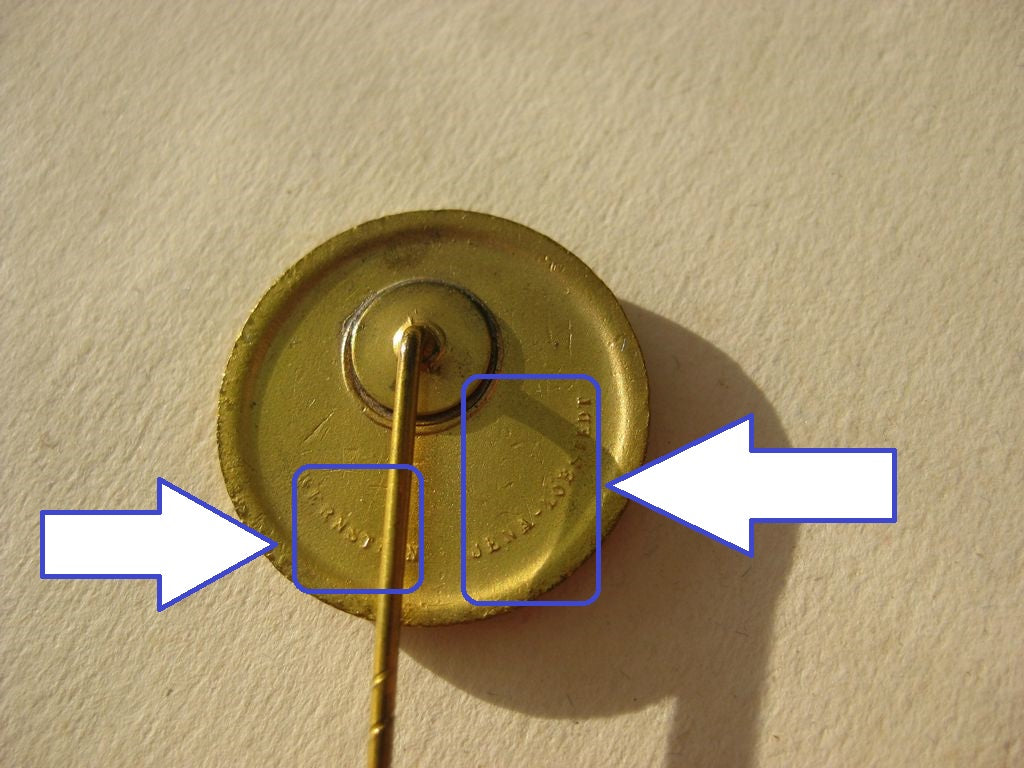 Abzeichen Mitgliedsabzeichen Meisterschaftsabzeichen Deutscher Schützenbund (DSB) Kreismeister ca:1936 MINT CONDITION