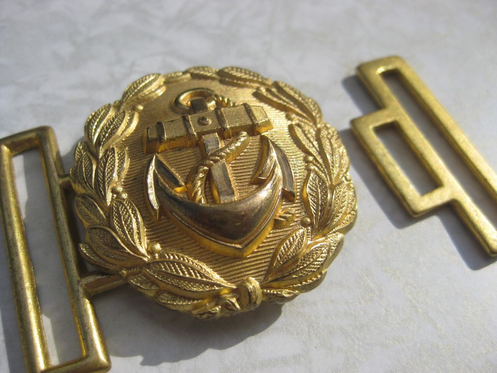 Offiziersdolch / Kriegsmarinedolch / Marinedolch Dolchkoppelschloß