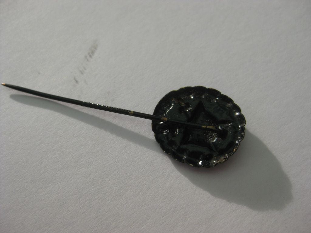 Verwundetenabzeichen in Schwarz 1918 Abzeichen für Verwundete 1.Weltkrieg -Miniatur-