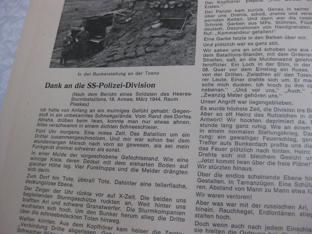 Mitgliedsnadel der SS Polizei Panzergrenadier Division  Orden Wehrmacht aus dem Besitz von Martin Harnack
