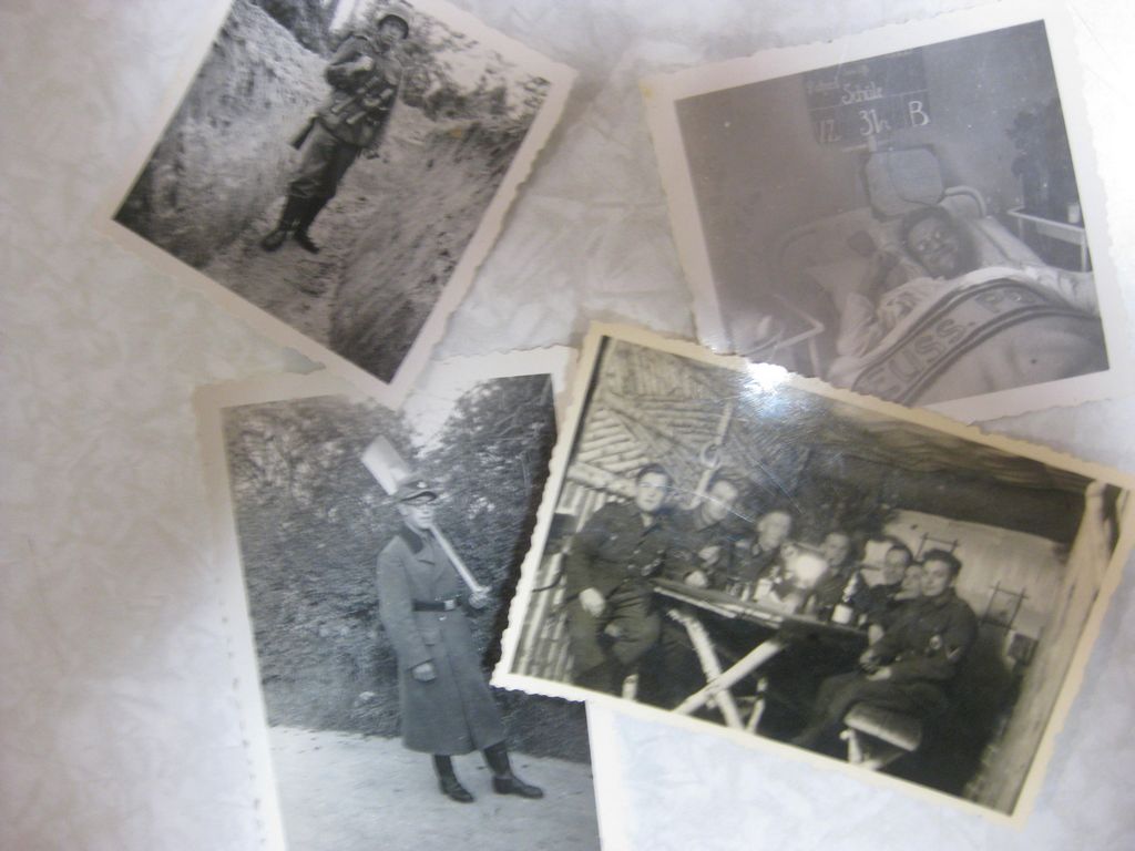 Besitzzeugnis Verleihungsurkunde Eisernes Kreuz Verwundetenabzeichen in Gold Infanterie Sturmabzeichen Ostmedaille etc etc  Wehrmacht