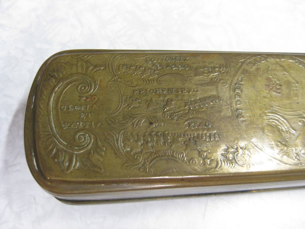 Iserlohner Tabaksdose Krefeld Minden Braunschweig Militaria Orden Ehrengabe 1759