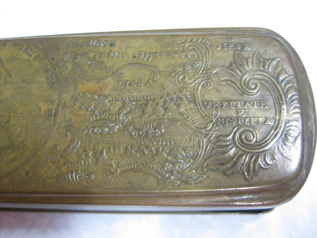 Iserlohner Tabaksdose Krefeld Minden Braunschweig Militaria Orden Ehrengabe 1759
