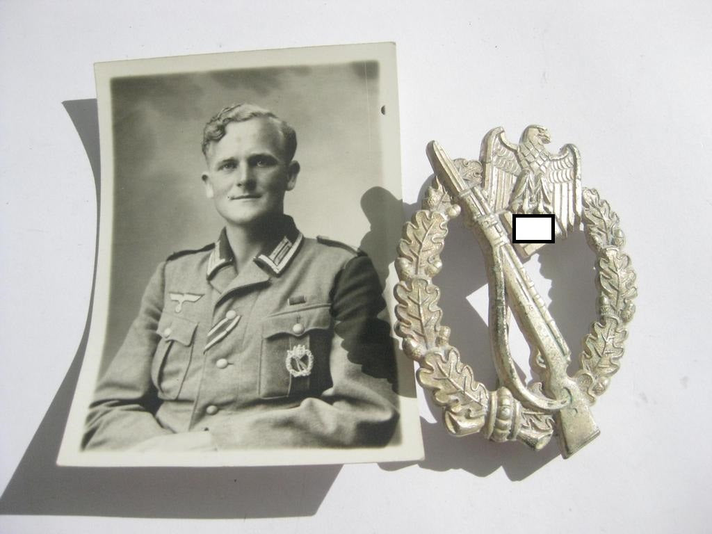 Infanteriesturmabzeichen in Silber (ISA) -Seltene Variante- Funcke