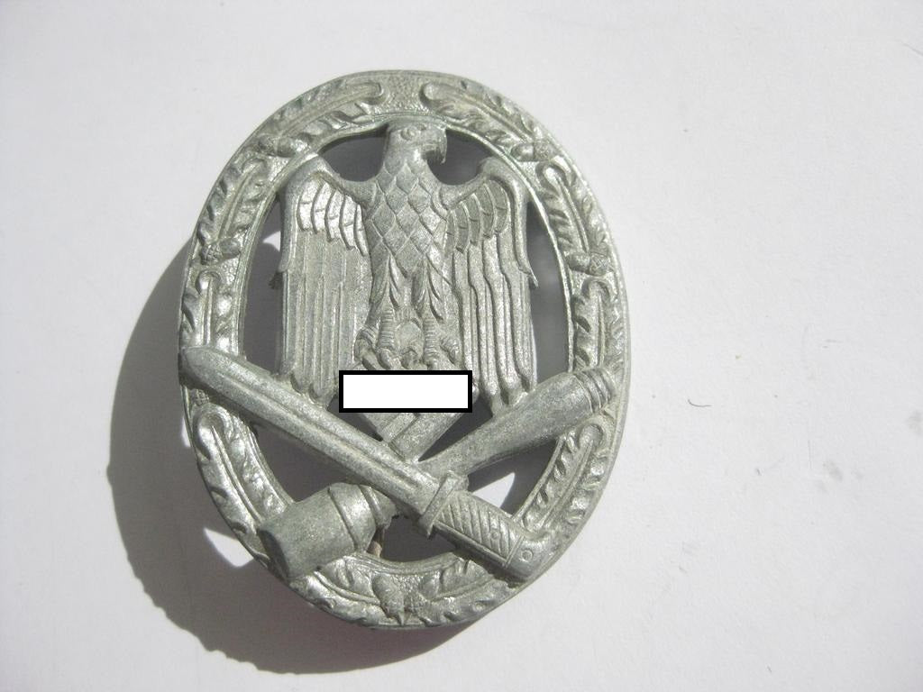 Allgemeines Sturmabzeichen (ASA) -Sehr seltene VARIANTE- 100% Original vom Hersteller: Biedermann &amp;amp; Co, aus Oberkassel bei Bonn