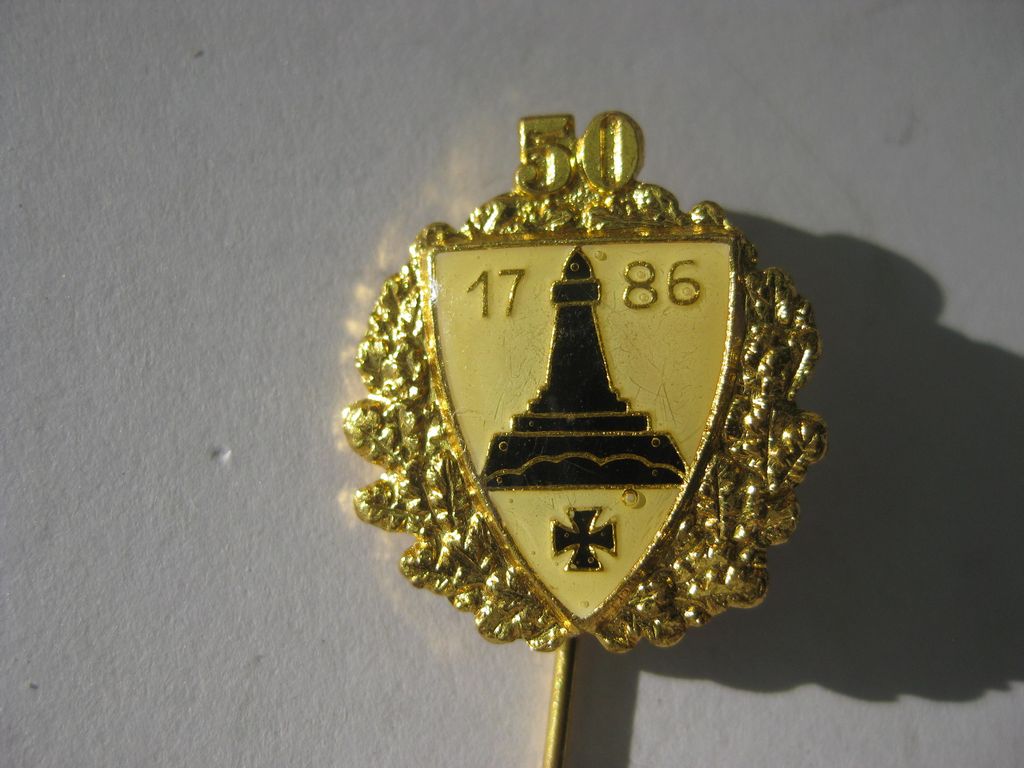 Kyffhäuserbund Mitgliedsabzeichen 50 Jahre Ehrenzeichen BRD Bundeswehr Abzeichen Deutschland